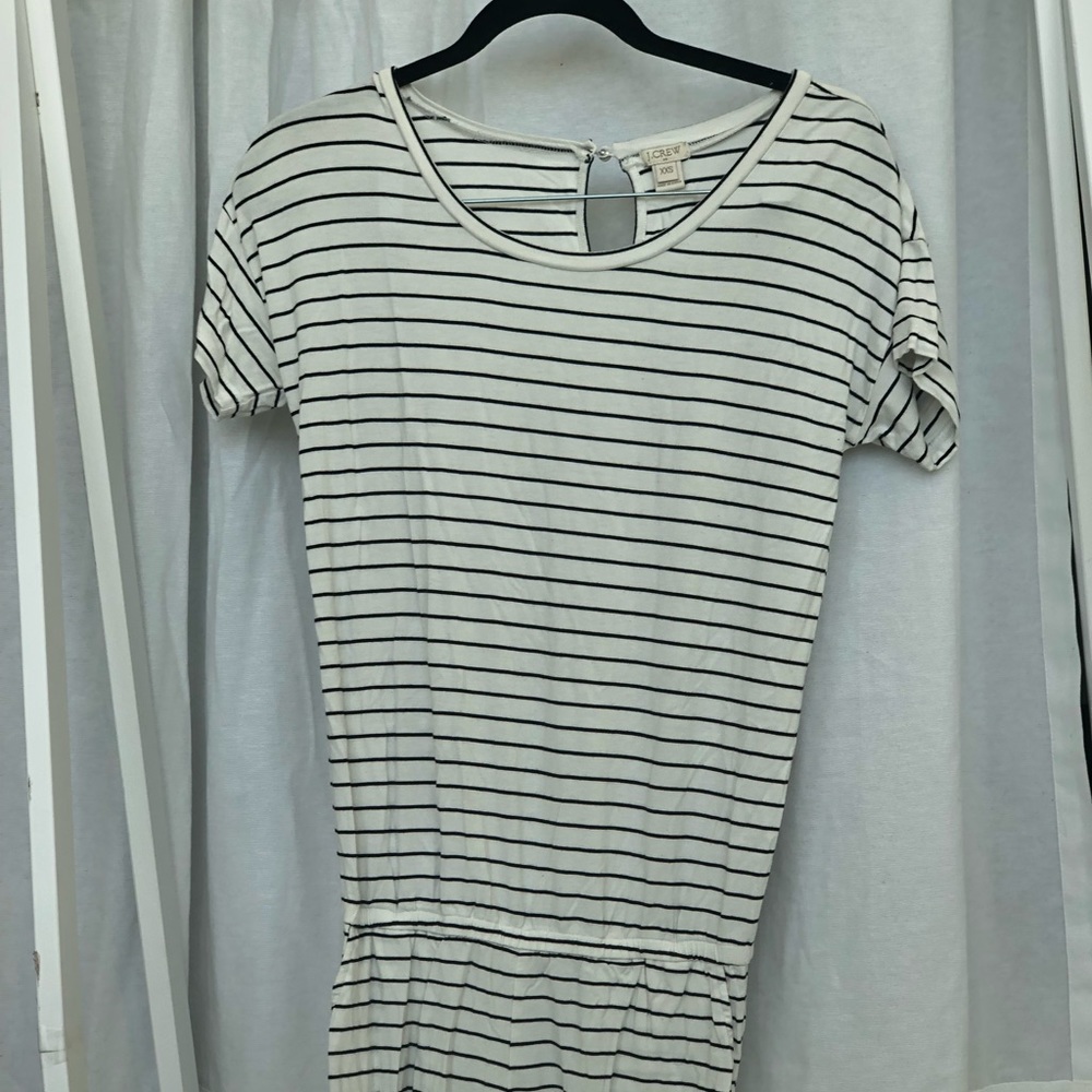 Jcrew striped romper
